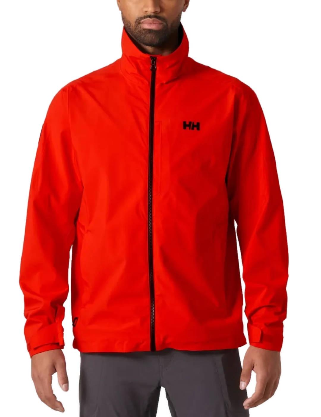 Chaqueta Helly Hansen Racing rojo sin capucha para hombre