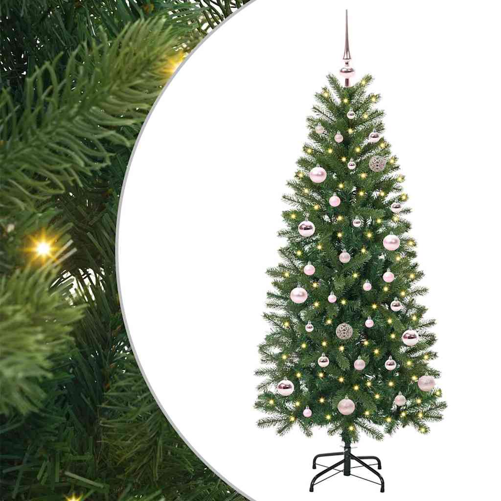 vidaXL Árbol de Navidad artificial Verde 150 cm PE y PVC