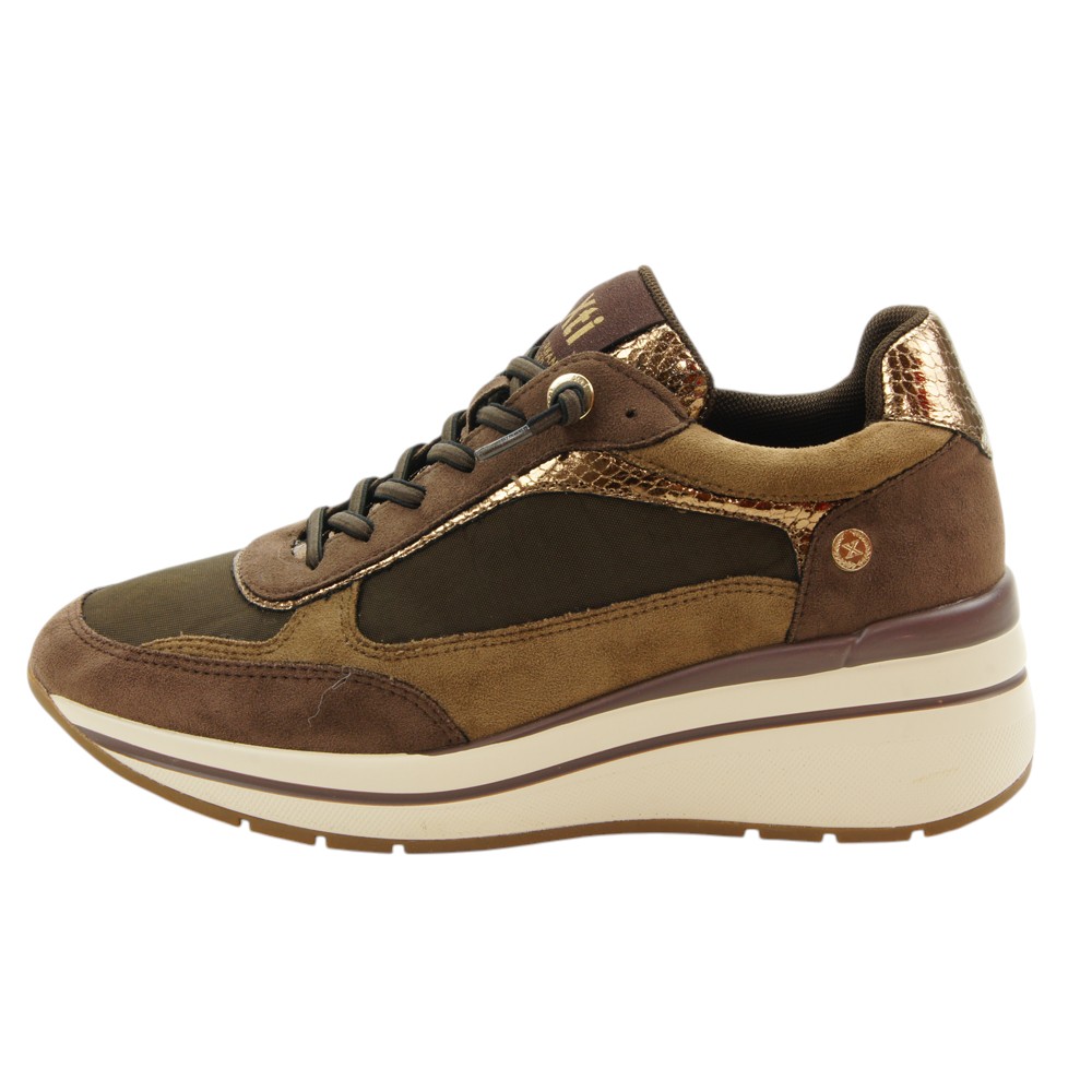 Xti mod. 146170 zapato casual para mujer en sintetico, cordones