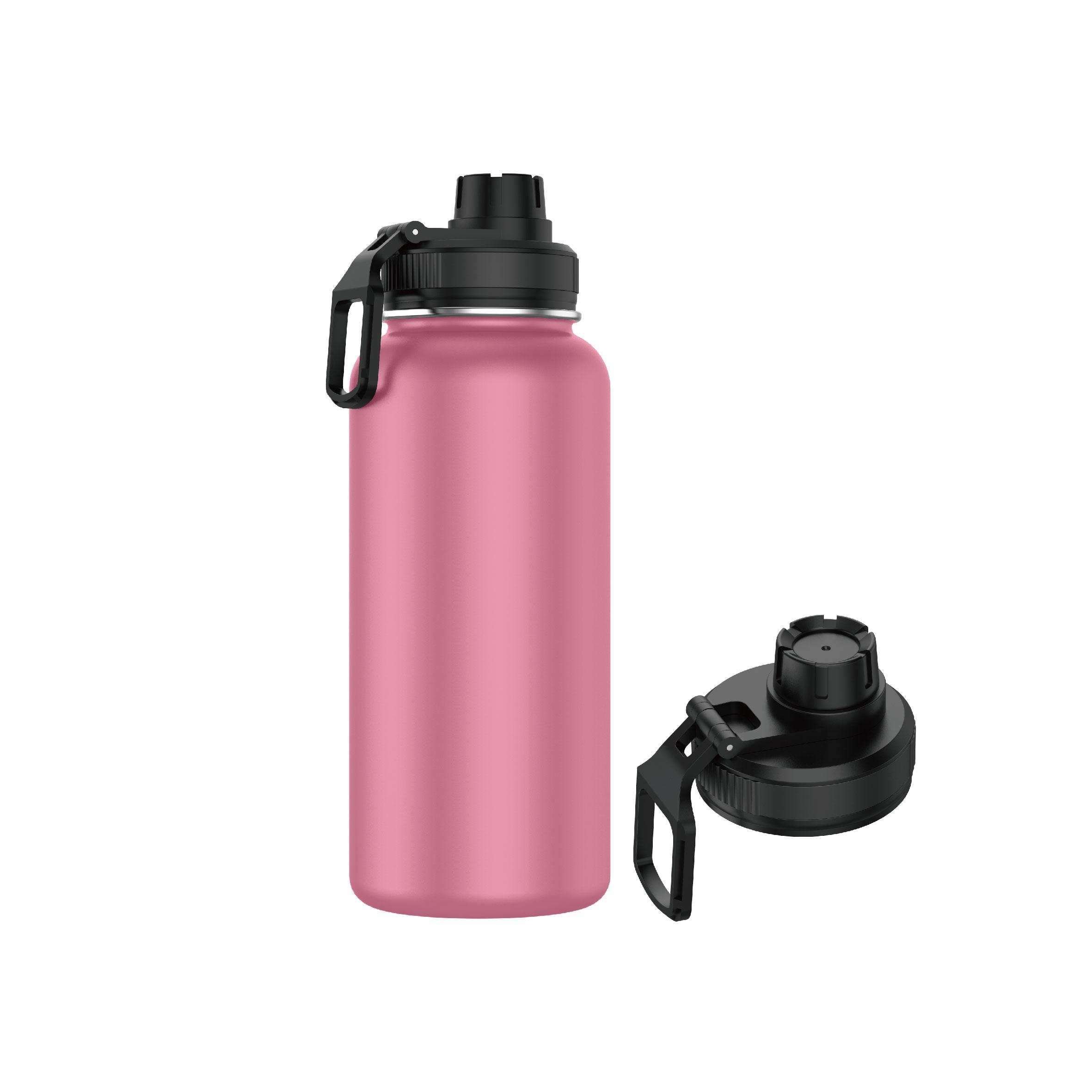 Botella de Acero Inoxidable 1 Litro Deportiva (10 Colores) - Botella de Agua Térmica Reutilizable Sin BPA Mantiene 24H Frio / 12H Calor Termo y Hermética - Doble Pared a Prueba de Fugas.Botellas. (YD550 YD1000 999 1199)