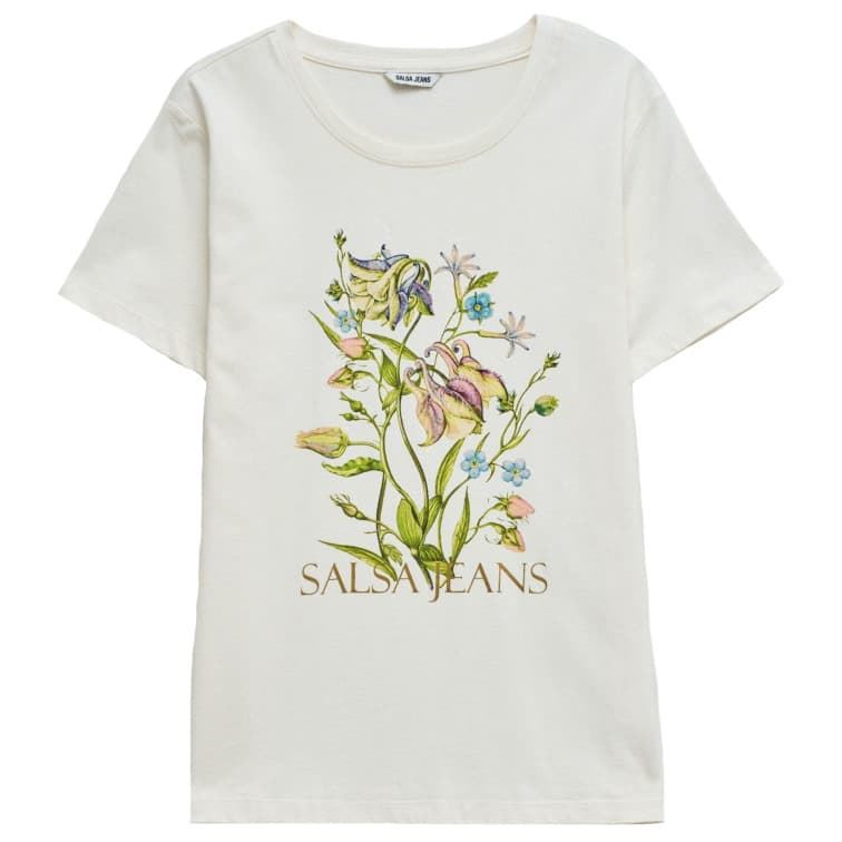 Camiseta White Salsa Jeans 21011191 012