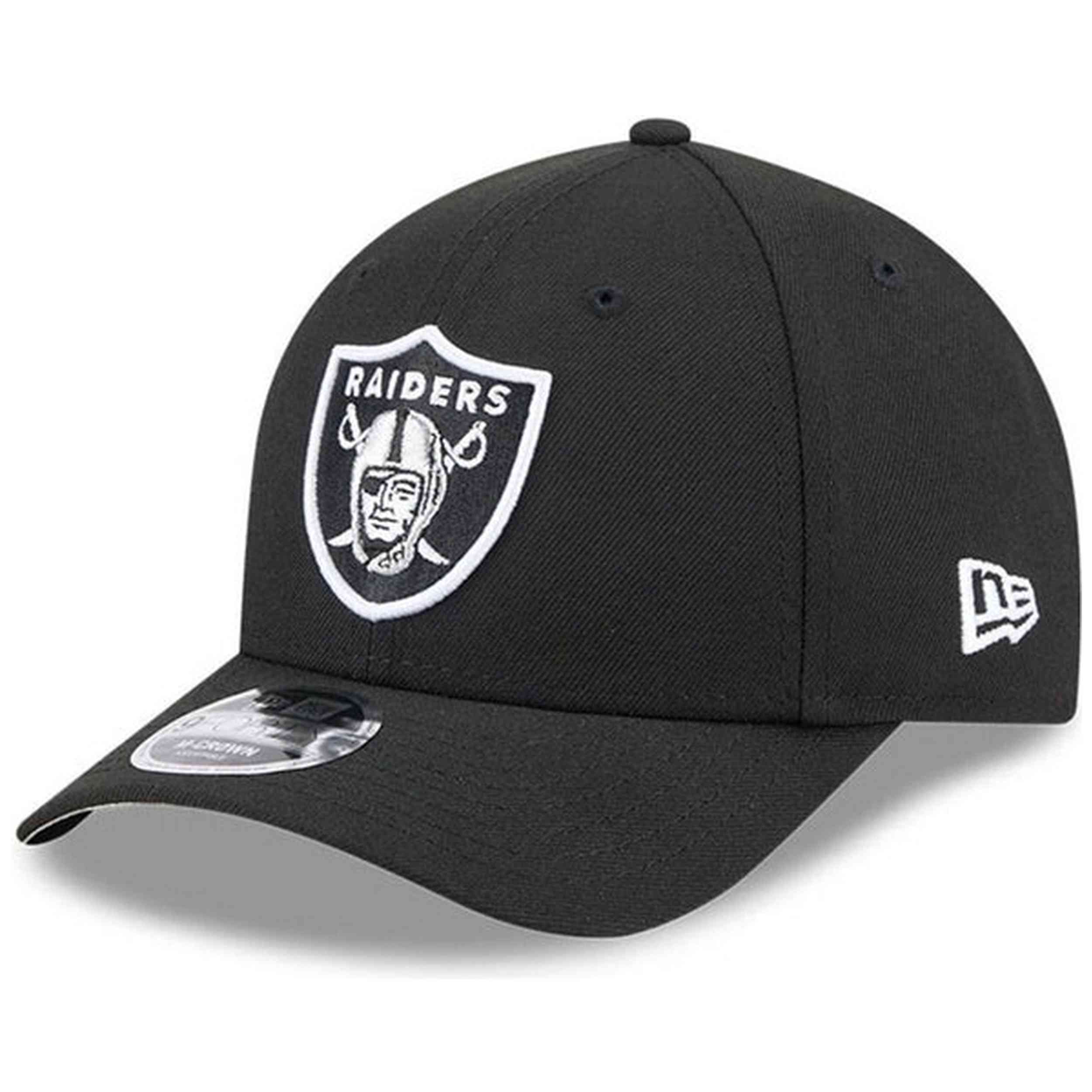 Gorra New Era modelo NFL TEAM 940MC LASRAI OTC para hombre y mujer en color Negro