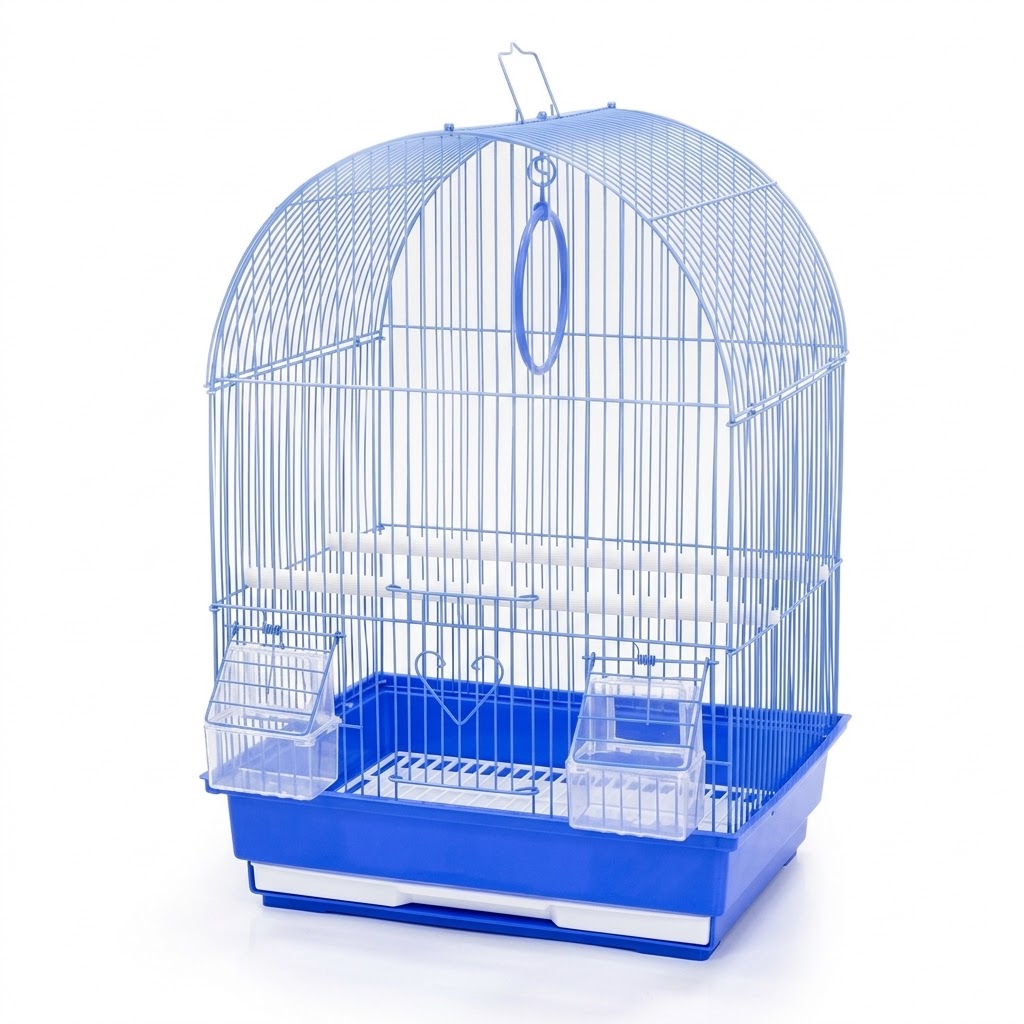 Jaula para Pájaros de Lujo – Varios Tamaños Disponibles – Ideal para Loros, Ninfas y Canarios – Incluye Comederos y Perchas – Diseño Resistente y Elegante - Maxia Market