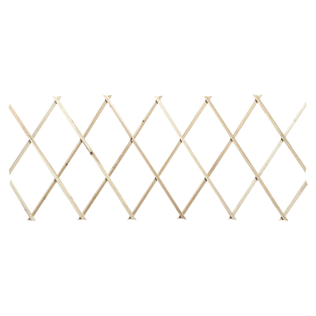 Acomoda Textil – Celosía Extensible de Madera Natural Elegante, Resistente y Versátil para Plantas Trepadoras. Valla Decorativa de Ocultación para Balcón, Patio y Jardín.