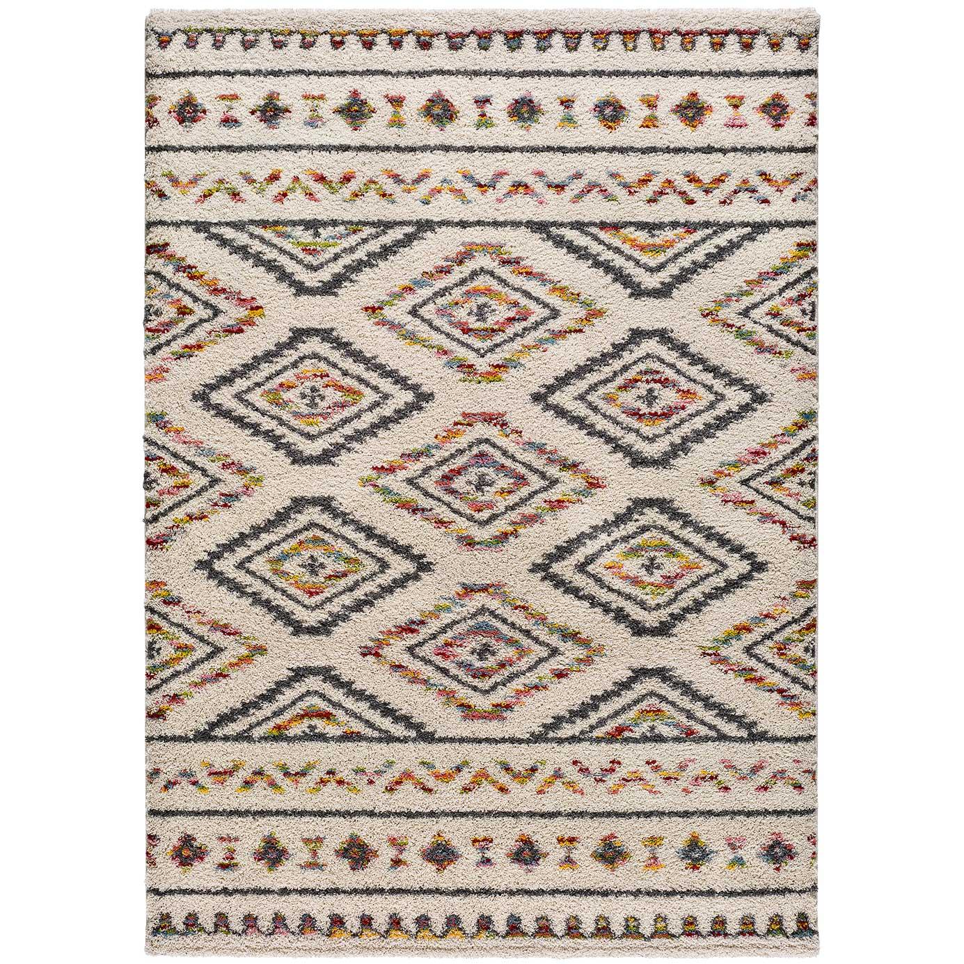 Alfombra interior de estilo bereber en  multicolor - KASBAH 8627 | 80x150, 133x190, 160x230 cm