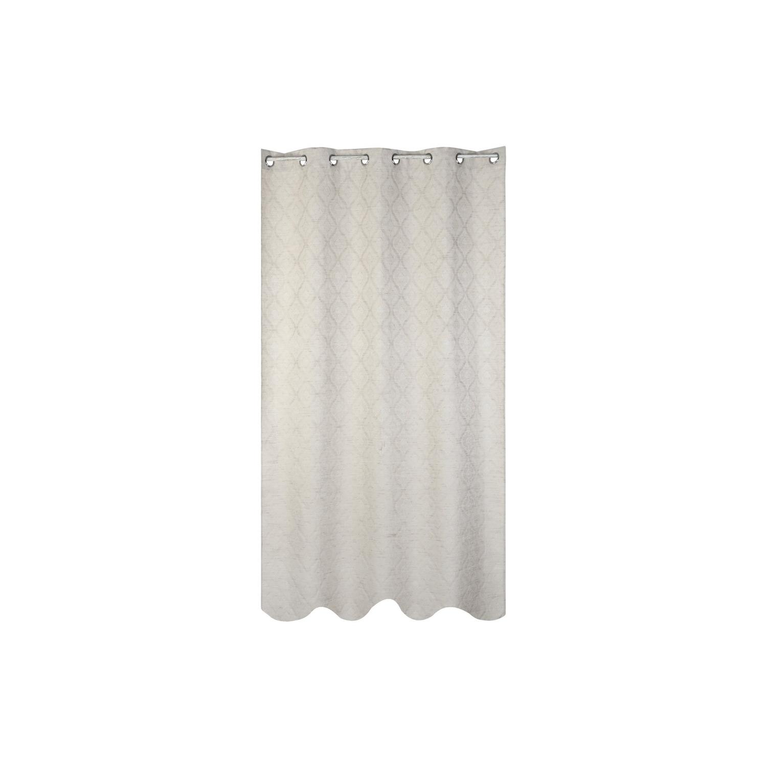 Cortina Poliester 140X260X260 Jaquard 8 Anillas El mejor complemento para tu hogar  -Fijalo-