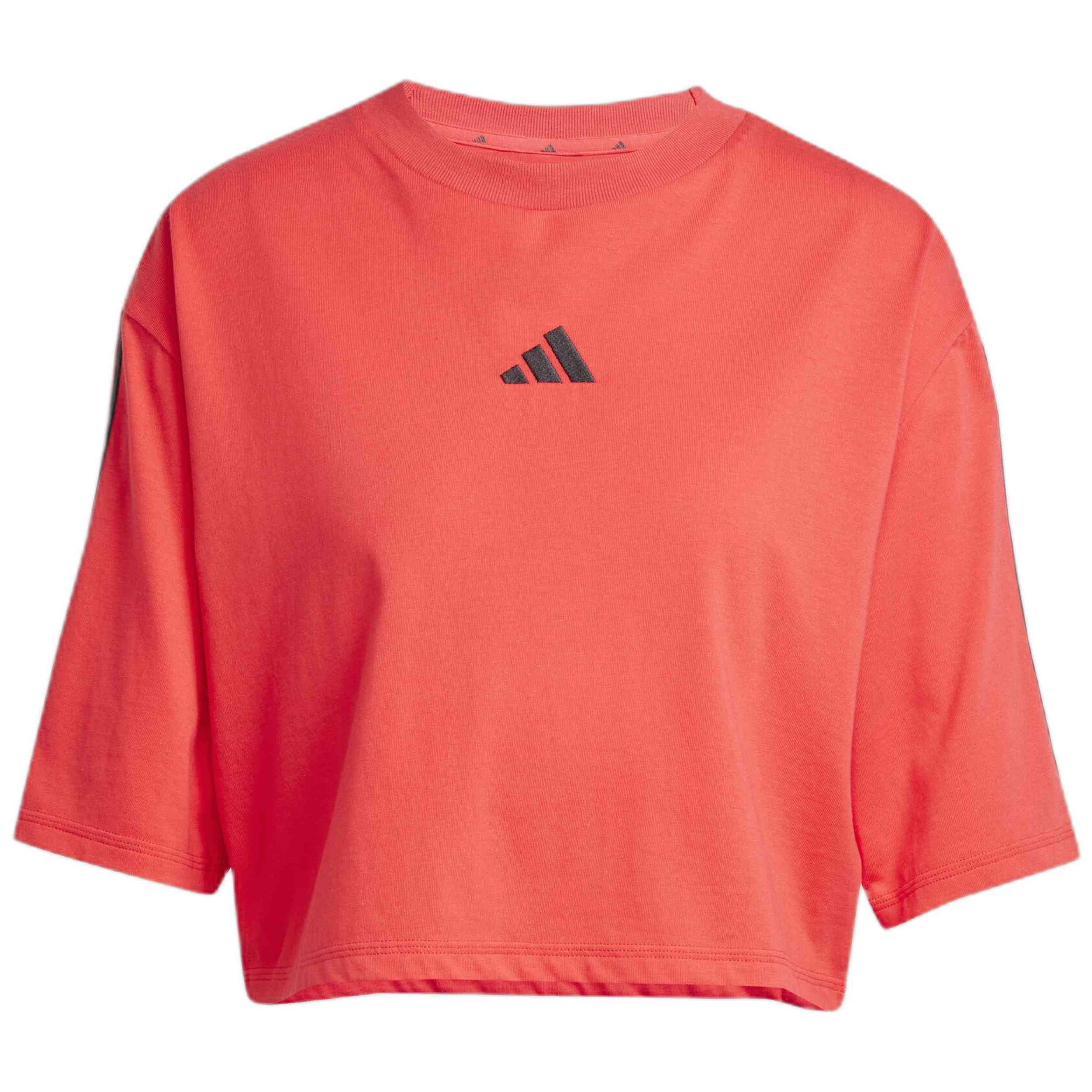 Camiseta De Manga Corta Adidas modelo JE1198 para Mujer en color Rojo