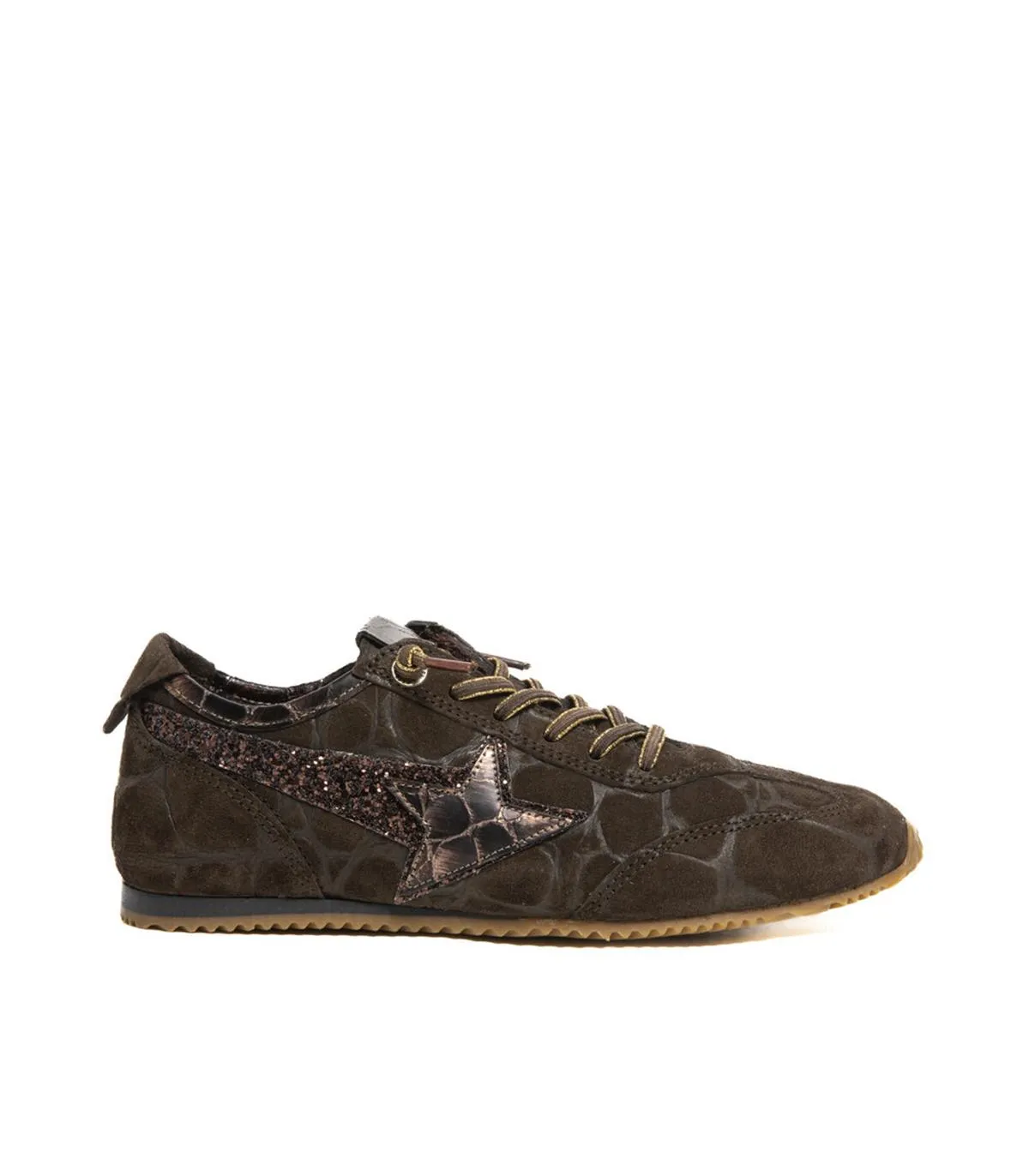 Sneakers Cetti C-1409 SRA MARRON con cordones para mujer604260003