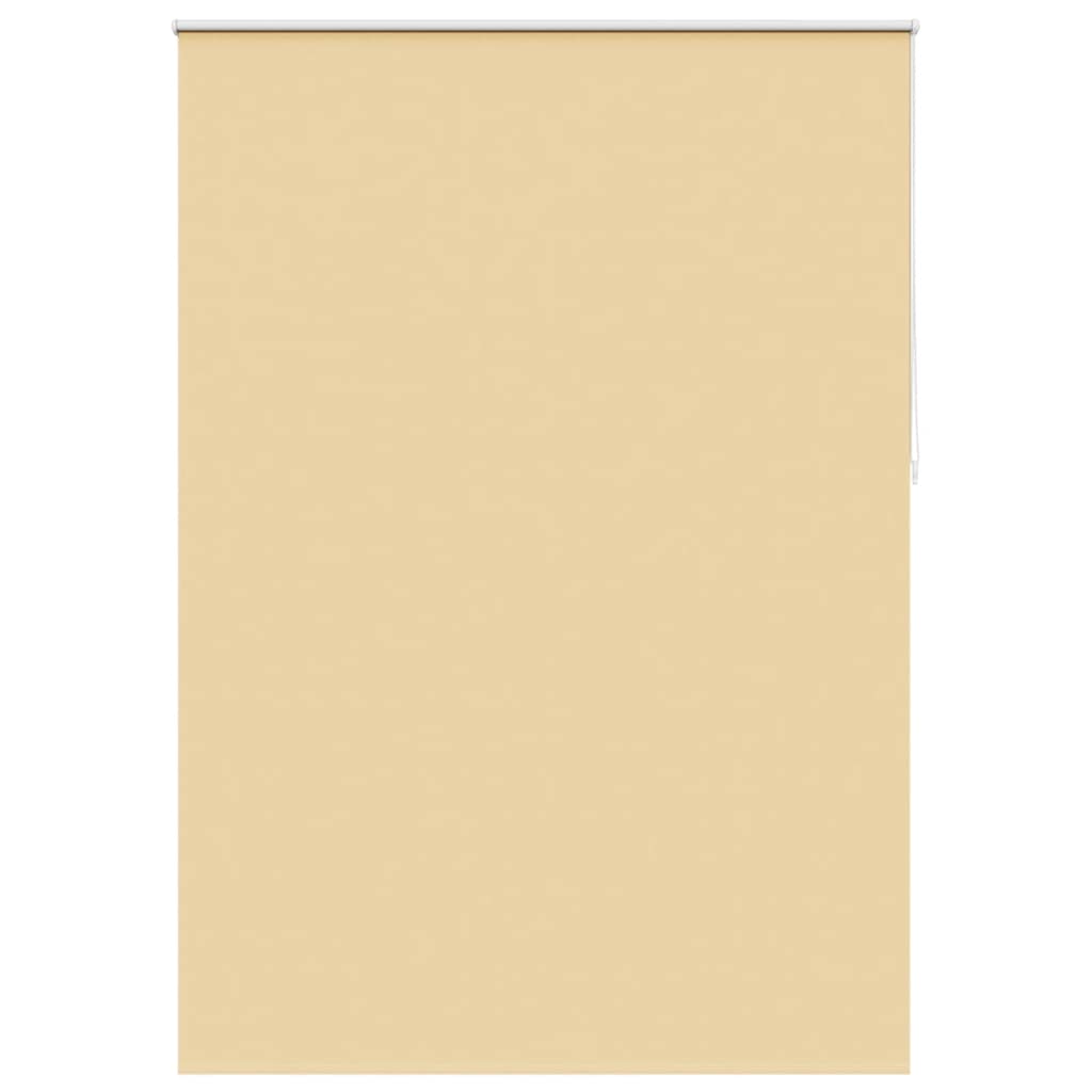 vidaXL Estor enrollable opaco 144,4x230 cm, ancho de tela 140 cm, beige