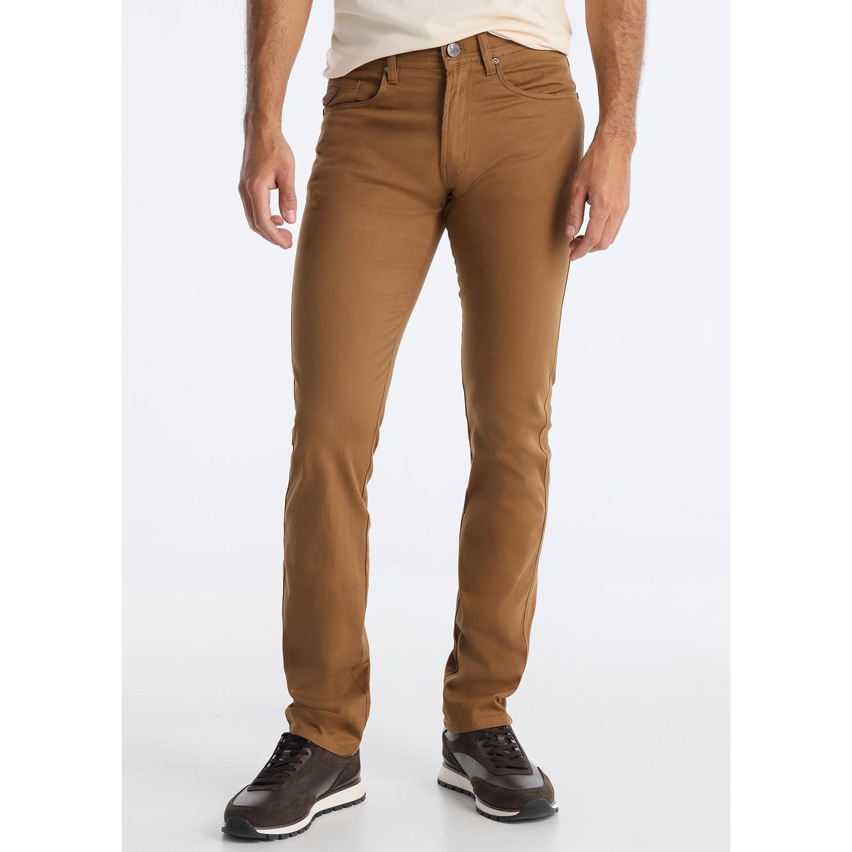 LOIS JEANS - Pantalon color con cinco bolsillos - Regular fit - Tiro medio - Tallaje en Pulgadas- Tallaje en Pulgadas