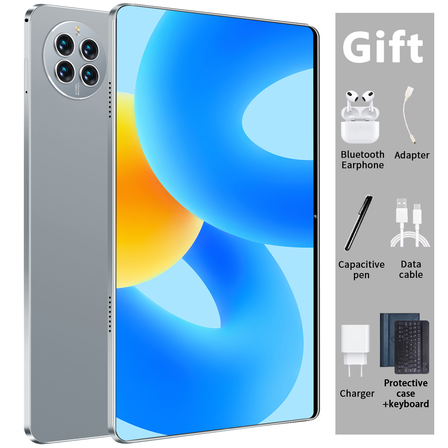 5G New 10.36 inch Global Version PAD Android 13 Tablet 4k HD 16GB+1TB 20000 mAh 5G Dual SIM Wifi Tables PC
