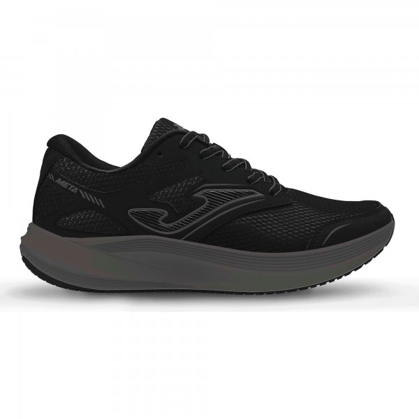 Zapatilla Running Hombre Joma Meta 2601 Negro Gris Transpirable