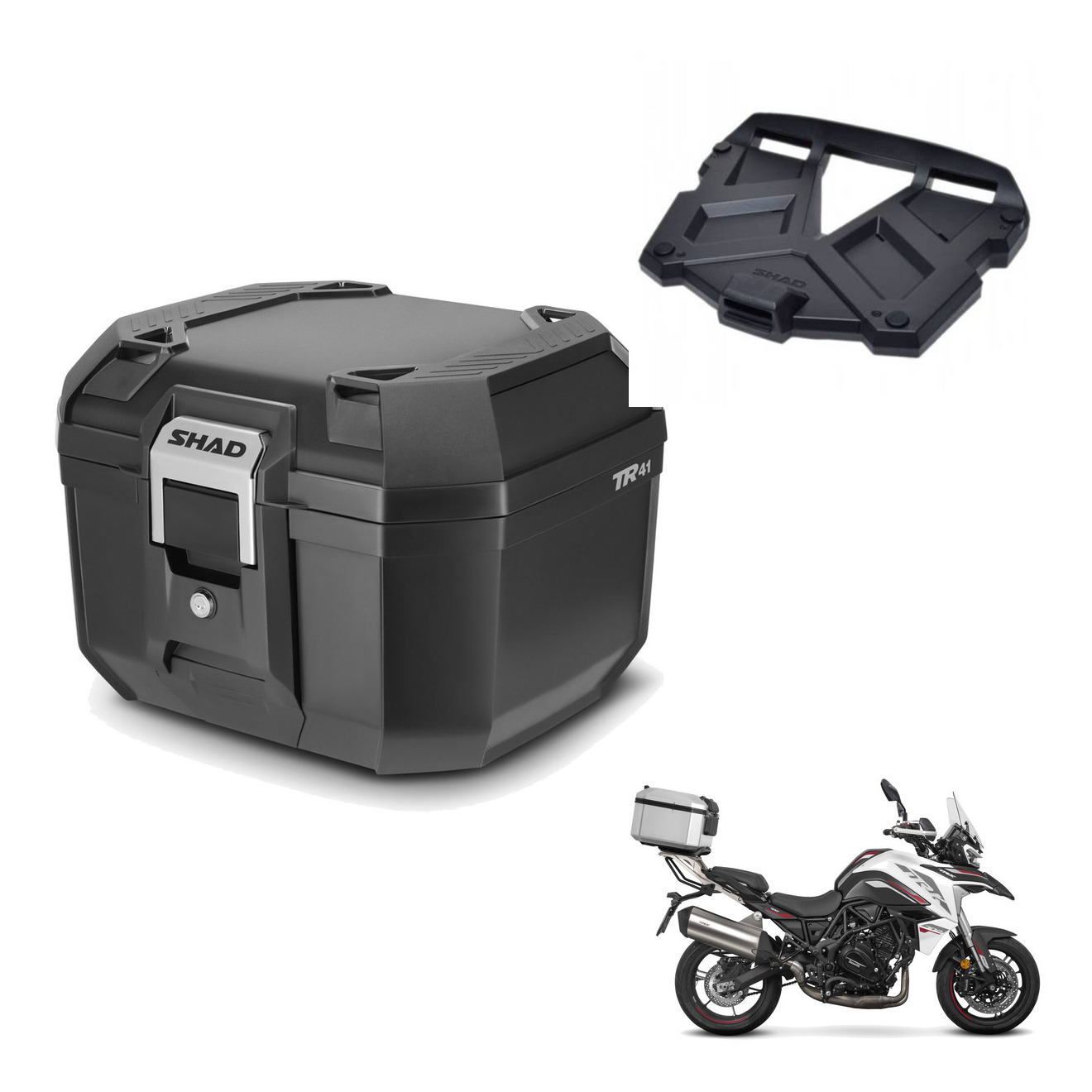 Baul Tr41 + Herraje Baul + Parrilla Terr KIT-570954