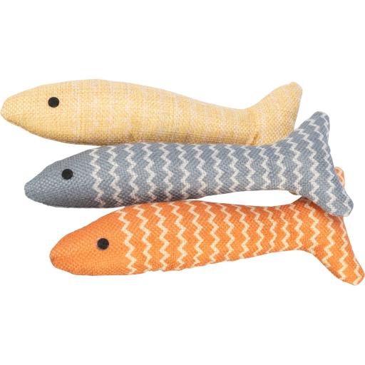 Trixie Pescado de Felpa con Catnip (Gatos , Juguetes , Peluches y plumas) - 20 cm