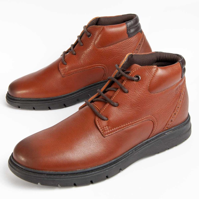 Bota De Piel Para Hombre.  Purapiel  Botiel4  98980
