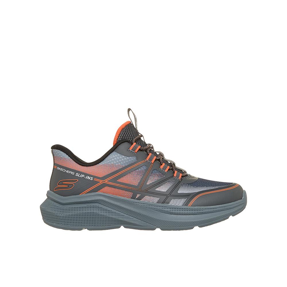 Skechers Deportivas de Niño Microspec Velocity Grid-Shi modelo 404220L_CCORGris slip-on 90119