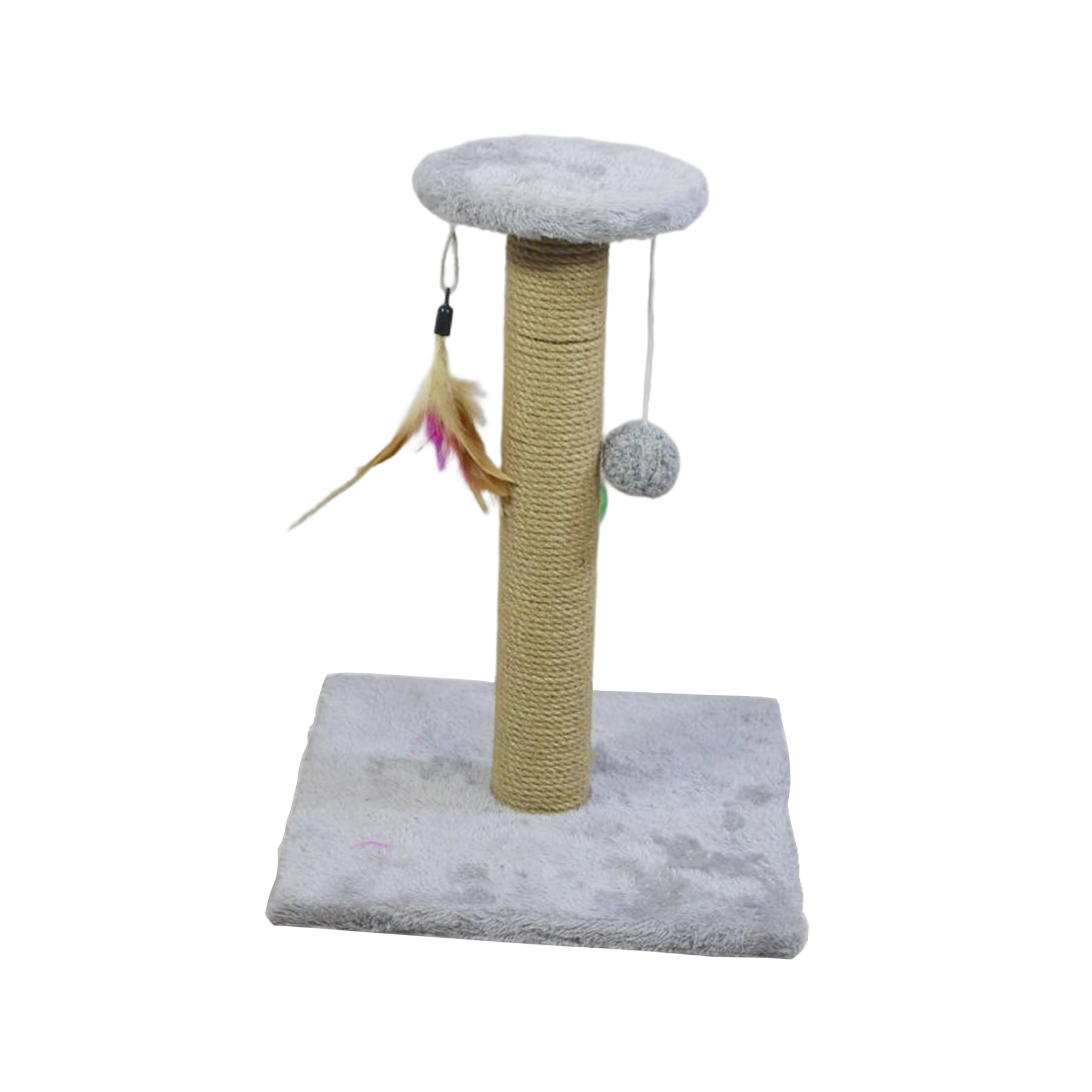 TK Postrero De Gato Para Masticar Y Escalar Con Cordón De Sisal Juguete Interactivo Para Gatos Pequeños Y Gatitos En Interiores