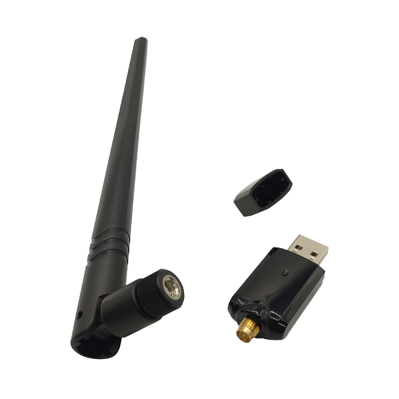 LED ATOMANT Zigbee 3.0 USB Dongle con Antena SMA, Gateway Zigbee Compatible con Home Assistant, Zigbee2MQTT, ZHA, openHAB, Adaptador USB