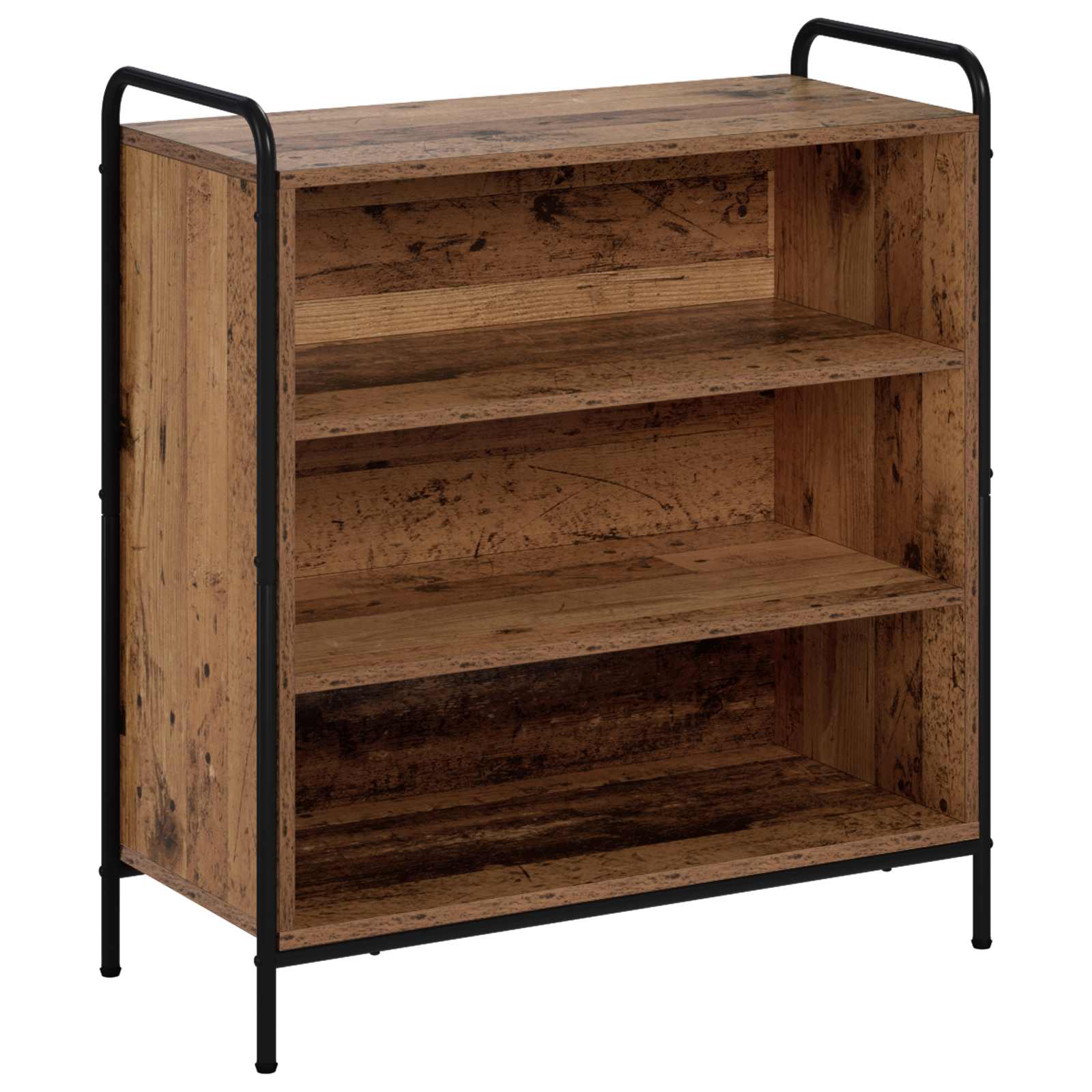 vidaXL Aparador 73 x 33 x 81 cm Madera de ingeniería Multicolor