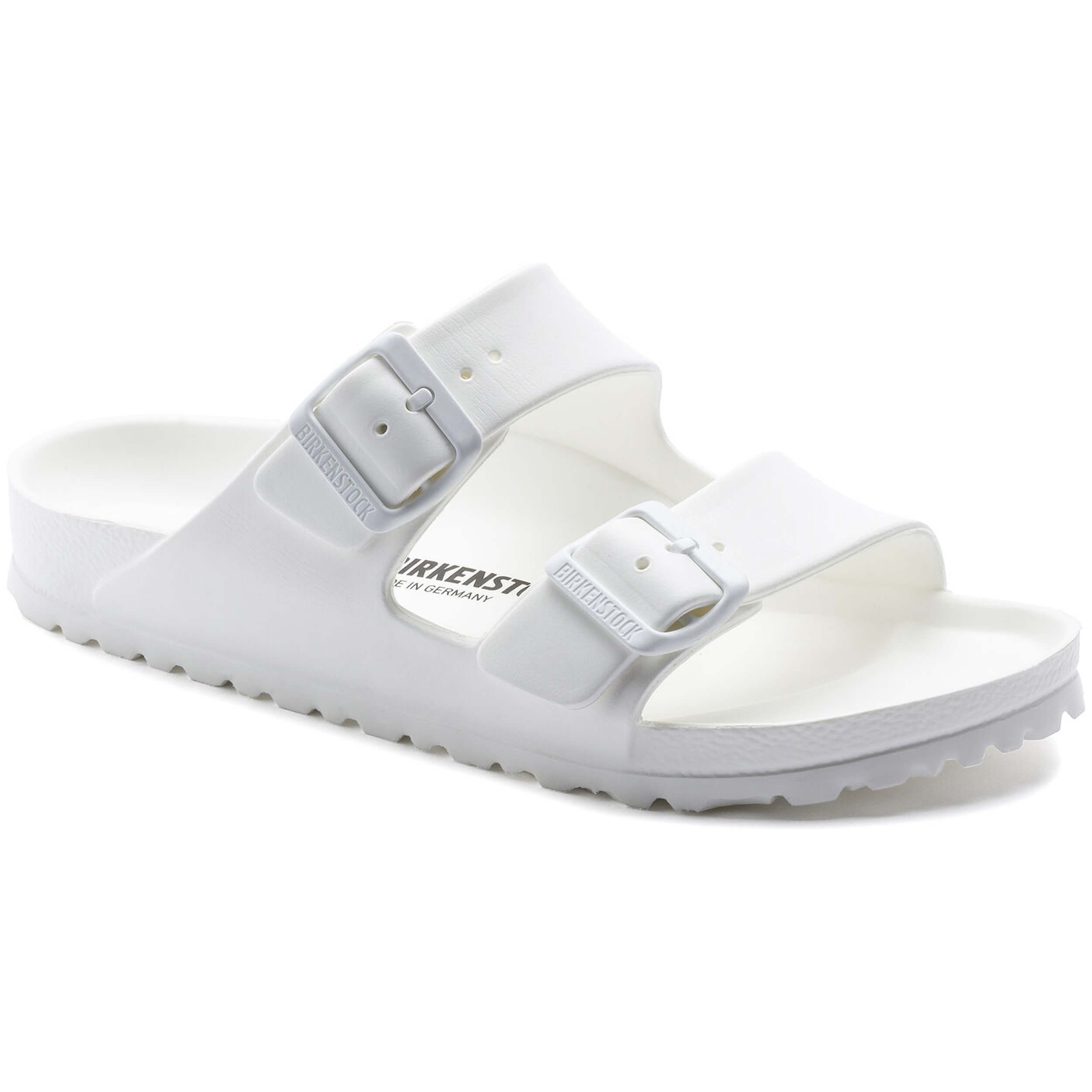 Sandalias Birkenstock modelo Arizona EVA para hombre y mujer en color Blanco