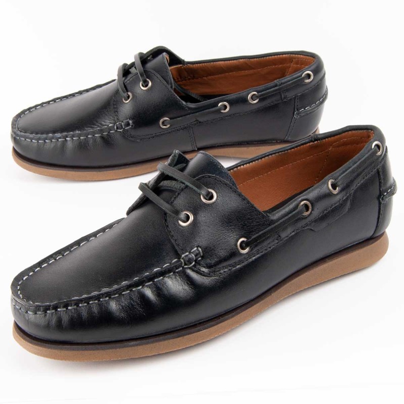 Náutico De Piel Para Hombre. Purapiel Puranautic7 102732
