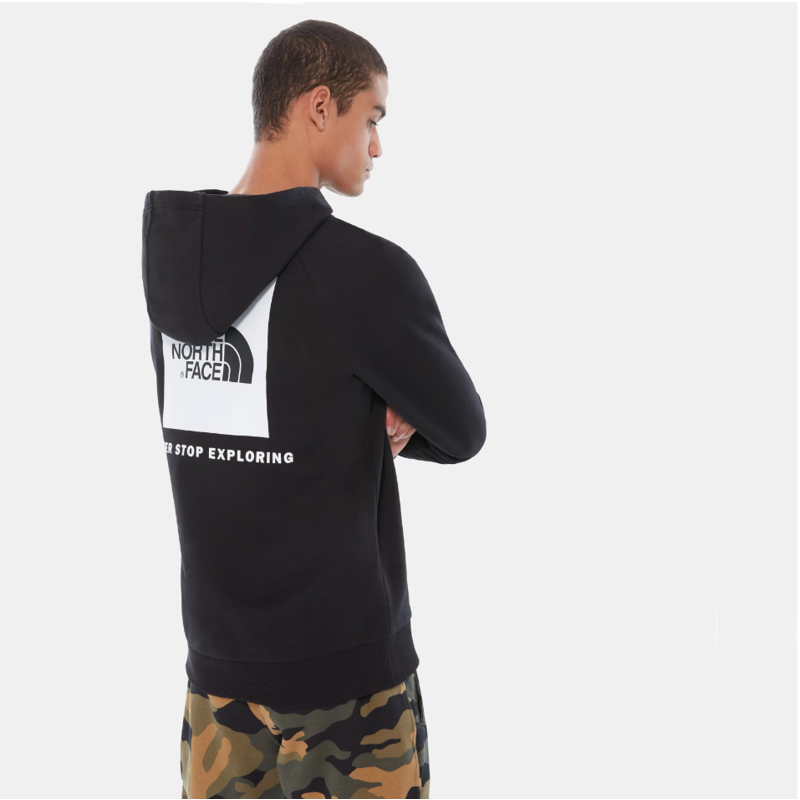 Sudadera negra The North Face Redbox