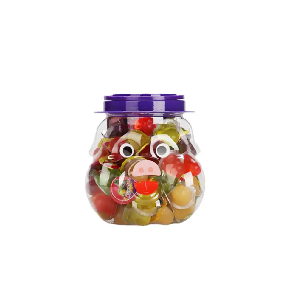 3u. Gelatinas Sabor a Frutas Mixtas  Sabor a Manzana Fresa Uva Mango 25u.