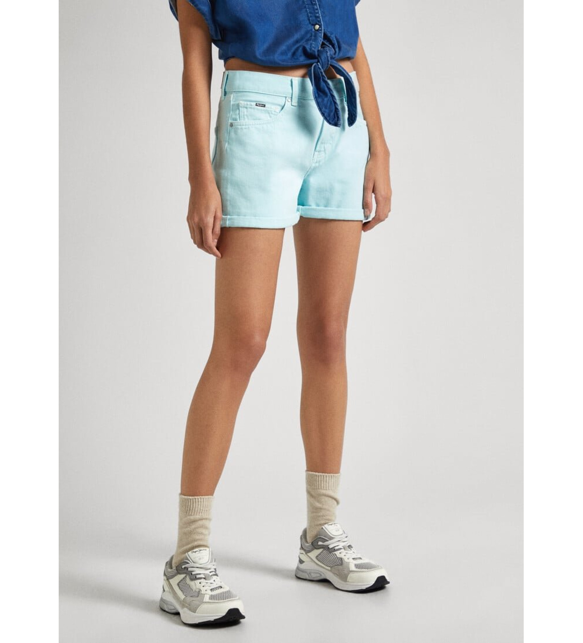 Pepe Jeans | Mujer | Short Straight azul