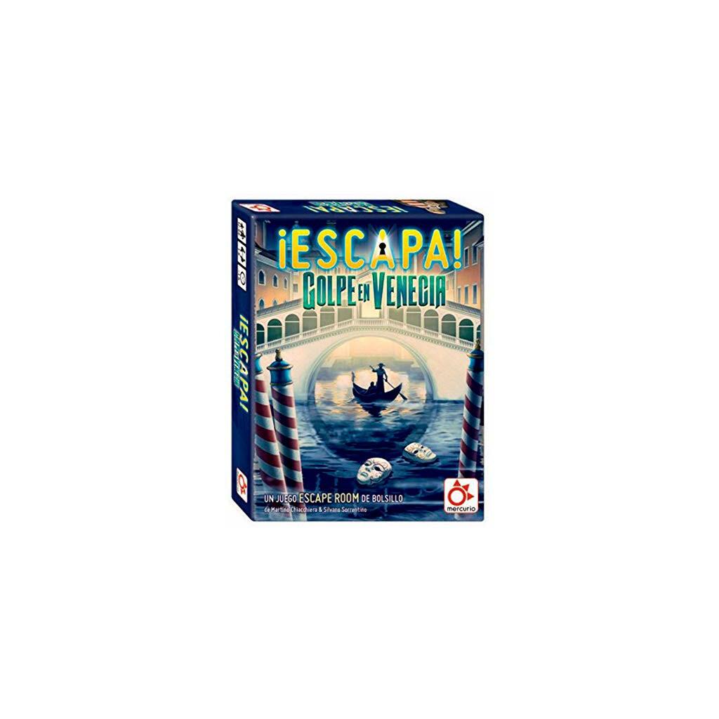 Juego De Mesa ¡Escapa! Golpe En Venecia Mercurio Dv0003 Juguetes