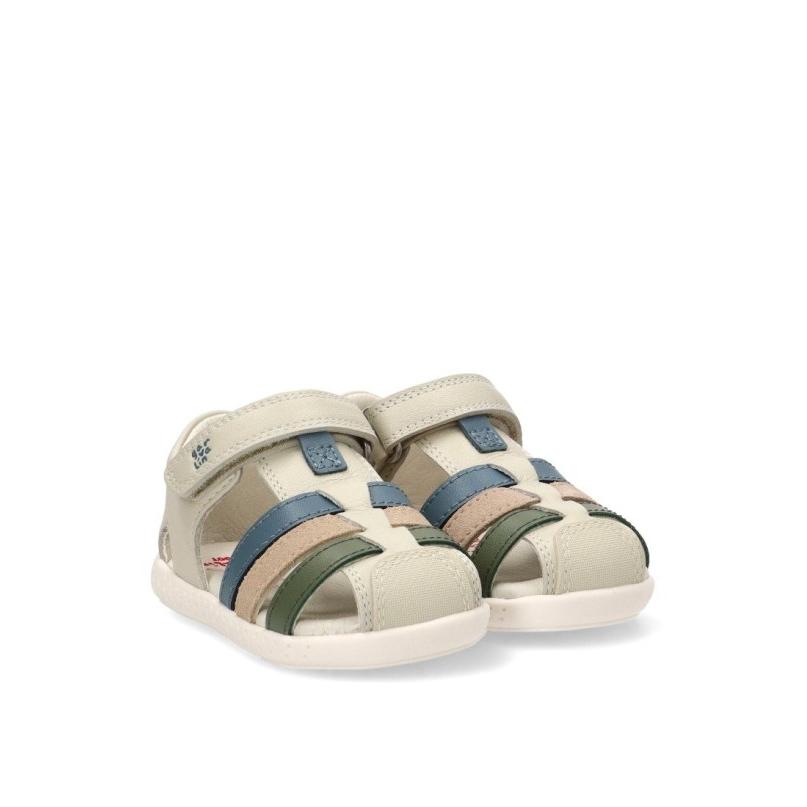 Sandalia Respetuoso/barefoot Garvalin - Niño - Suela Plana - Modelo 262325 - Color Marino