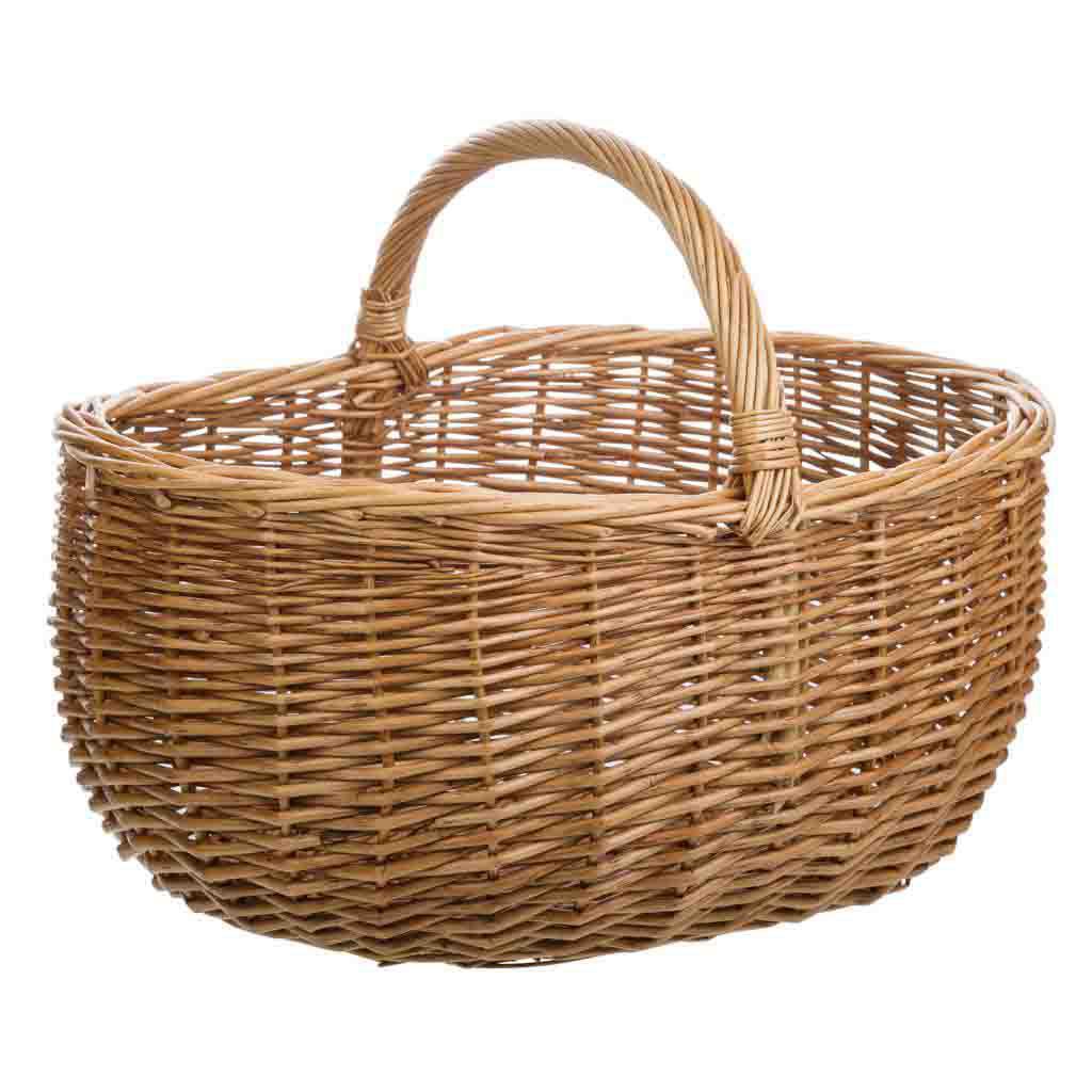 Cesta De Mimbre Buff 33x43x32cm, El mejor complemento para tu hogar
