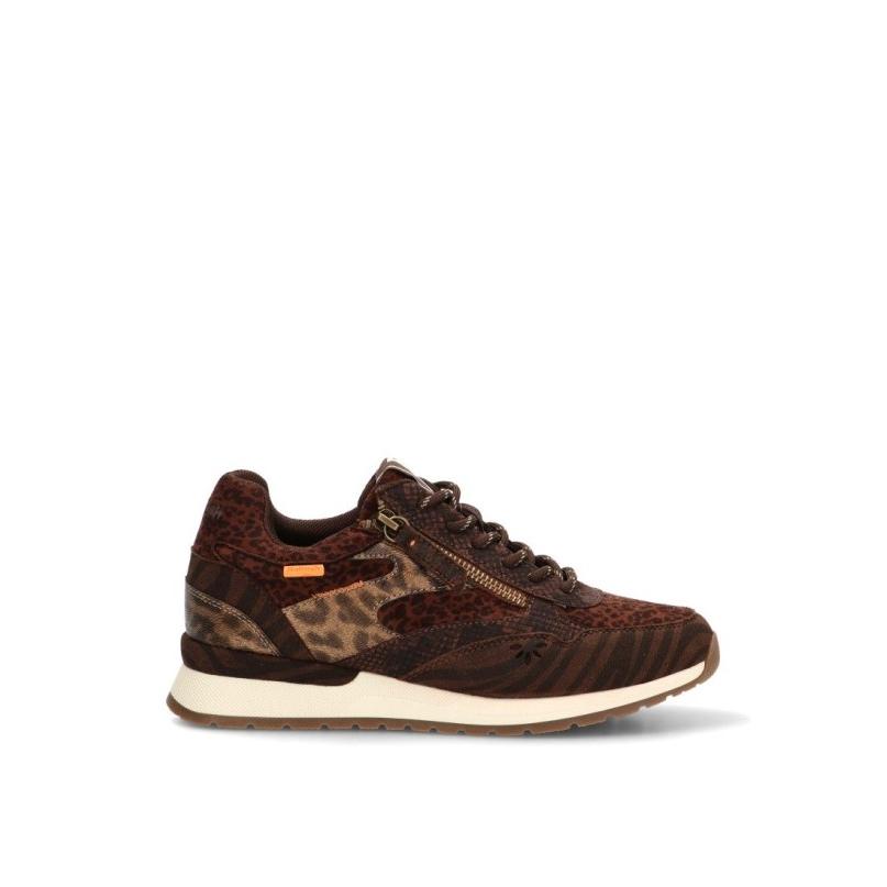 Zapatillas Casual Refresh - Mujer - Suela Plana - Modelo 176219 - Color Marron
