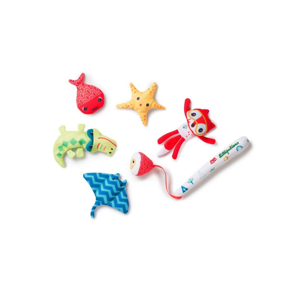 Juego de baño y pesca - Alice Lilliputiens
