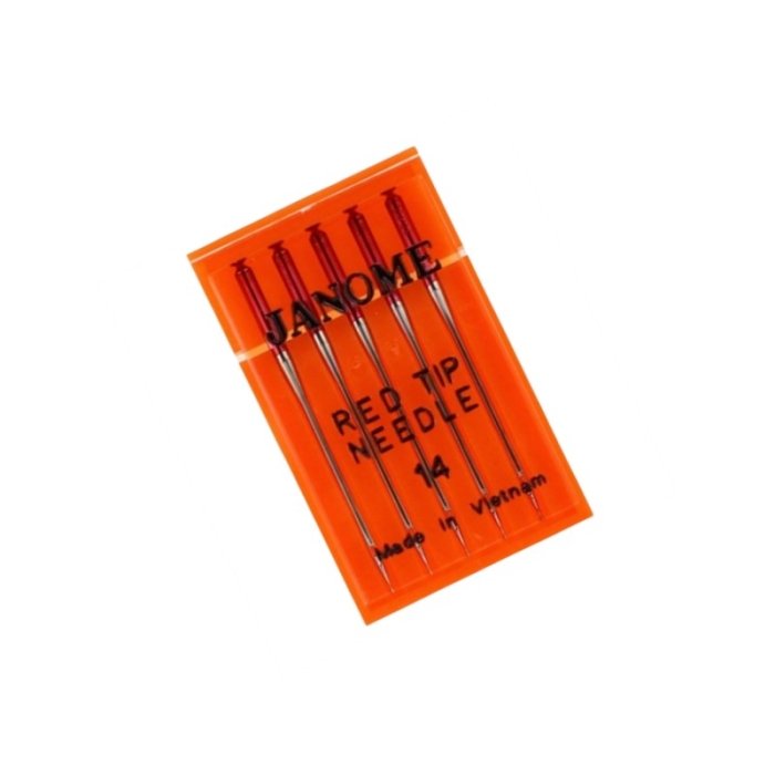 Estuche 5 Agujas Especiales Punto (Red Tip) Nº90