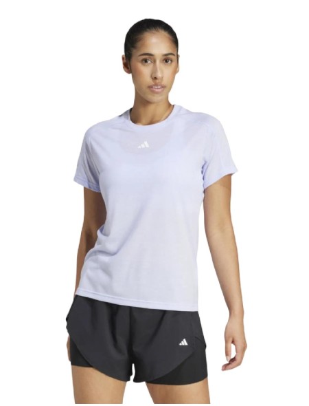 Camiseta Adidas Performance Mujer Lila JC9532