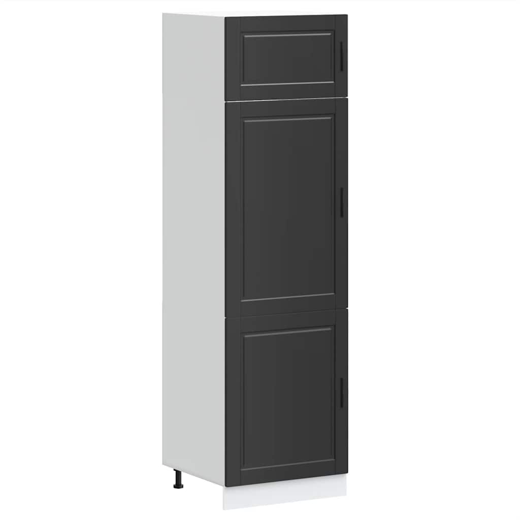 vidaXL Mueble de cocina Porto de madera de ingeniería  60 x 57 x 207 cm Multicolor