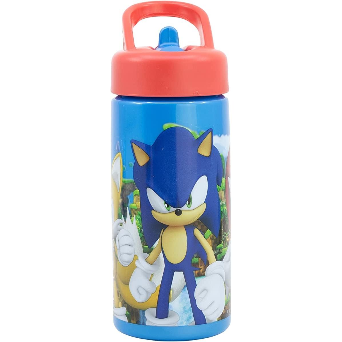 Stor Botella PP Sonic 410ml Producto Oficial Especial Regalos Para Todos