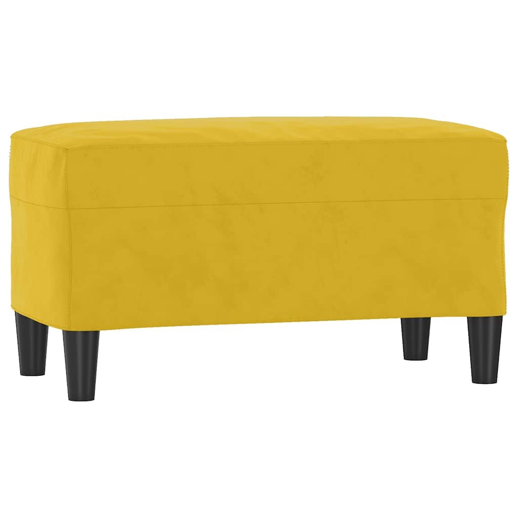 vidaXL Banco de terciopelo 70x35x41 cm Multicolor