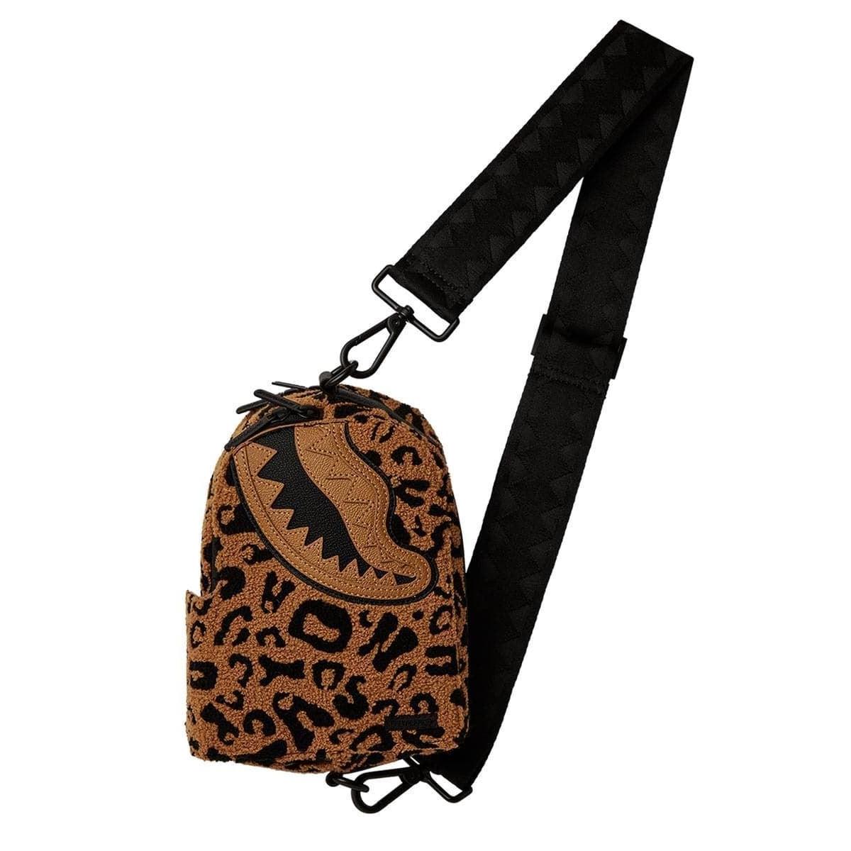 Bolso Sprayground 910B6952NSZ Chenille Cheetah Backpack Sling