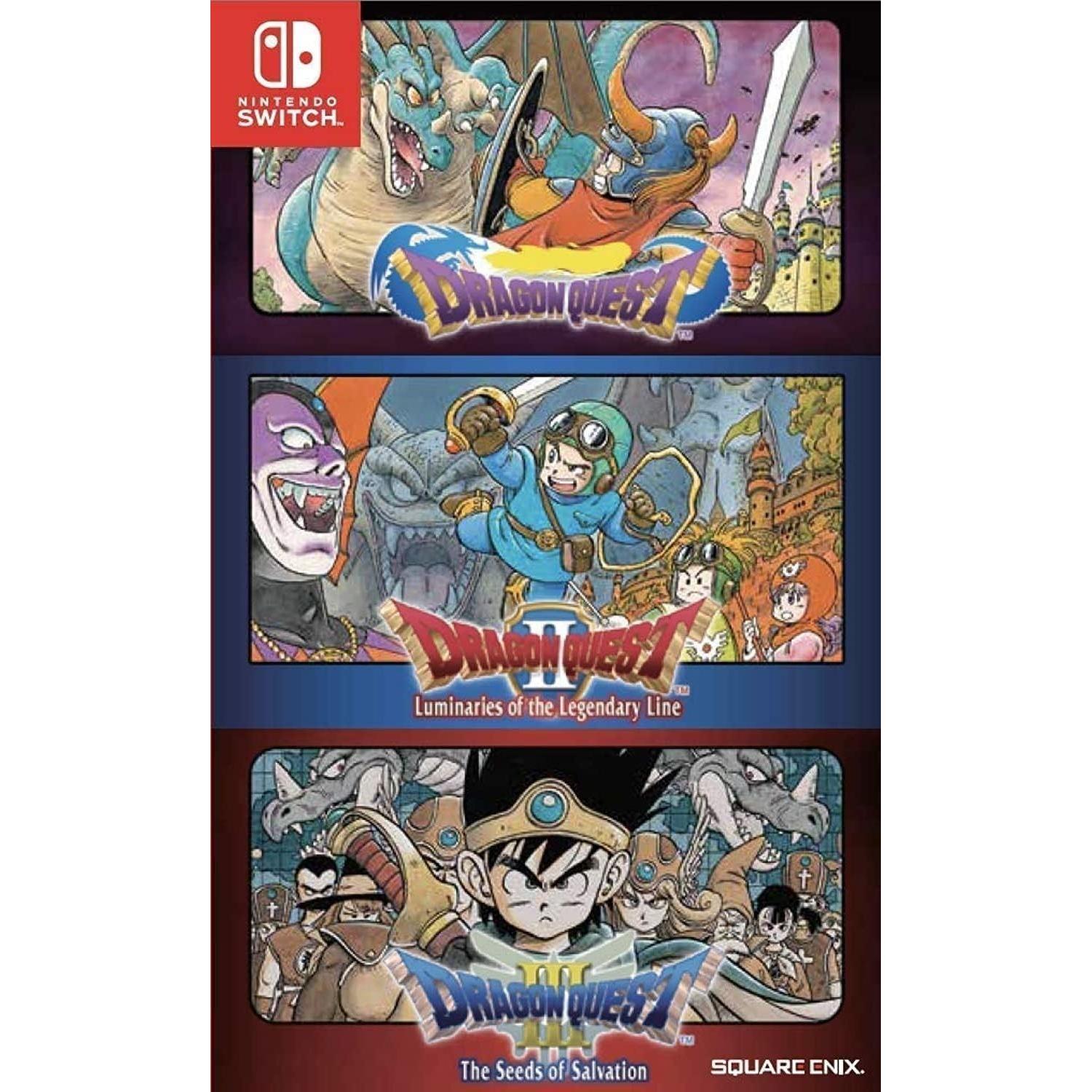Dragon Quest I, II & III (1, 2 & 3) Collection (N) Juego para Consola Nintendo Switch