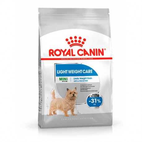 Royal Canin – Pienso para perros adultos Royal Canin Mini Light Weight Care. 8 Kg