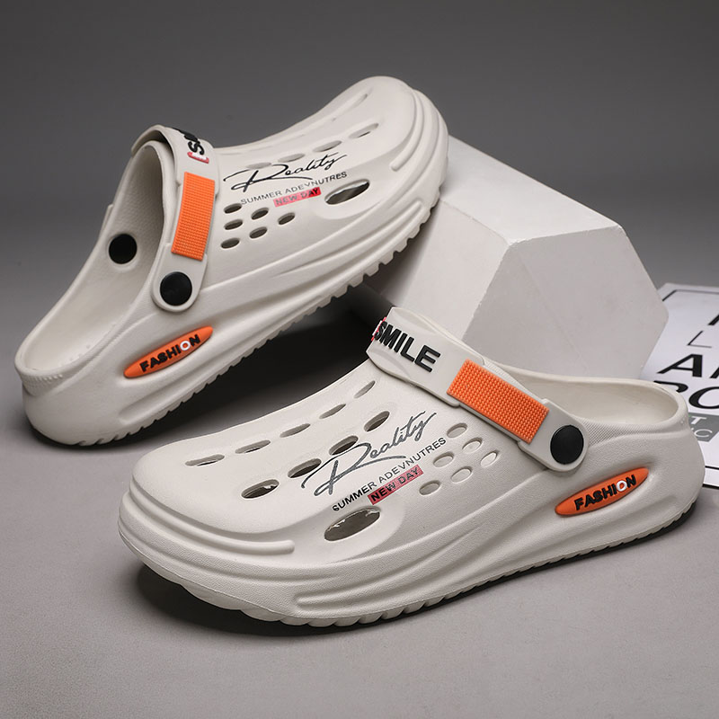 TK Clogs De Verano Para Hombres Sandalias Transpirables Con Suela Suave Antideslizantes Para Playa Y Hogar EVA Clogs 47