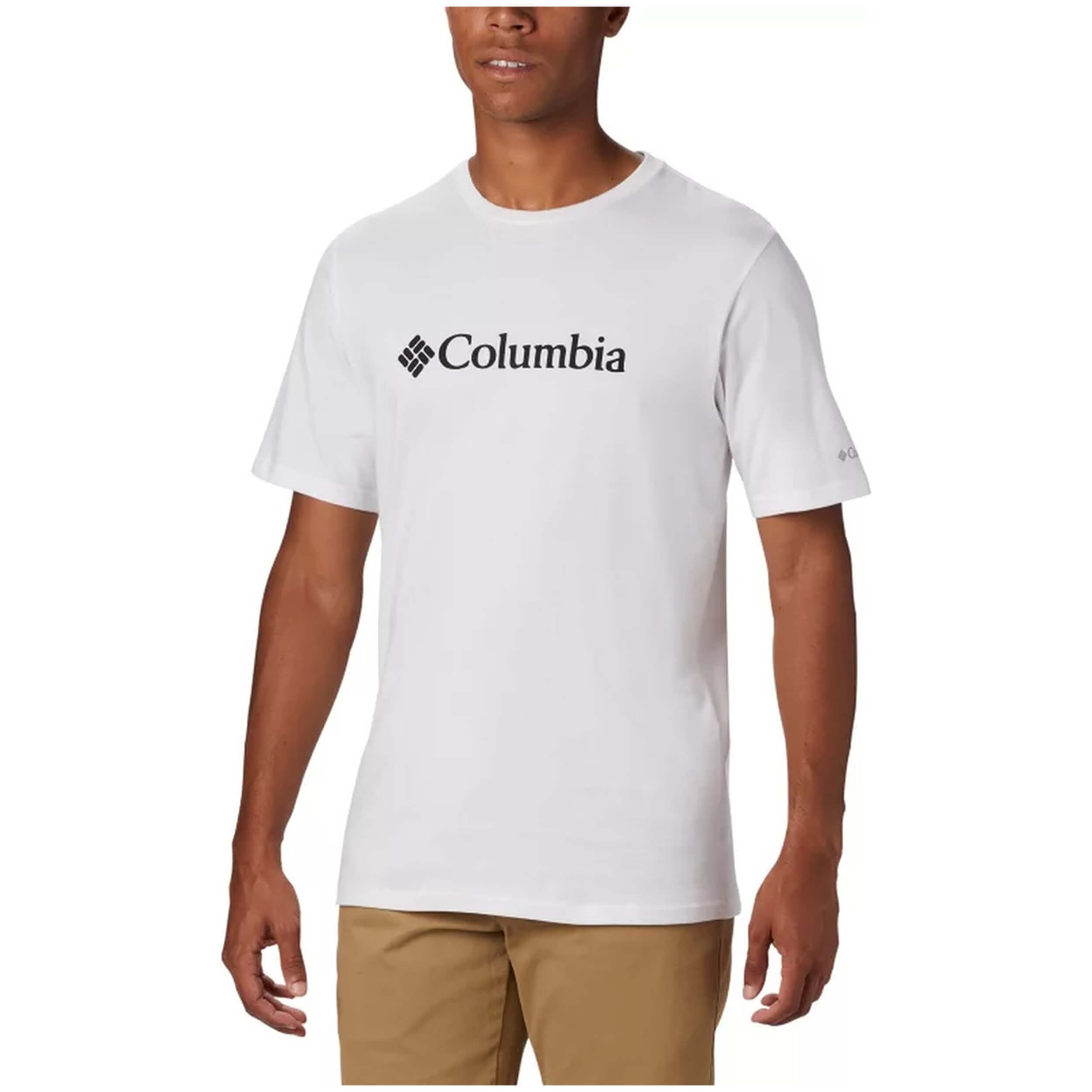 Camisetas De Manga Corta Columbia modelo 1680053-100 para Hombre en color Blanco