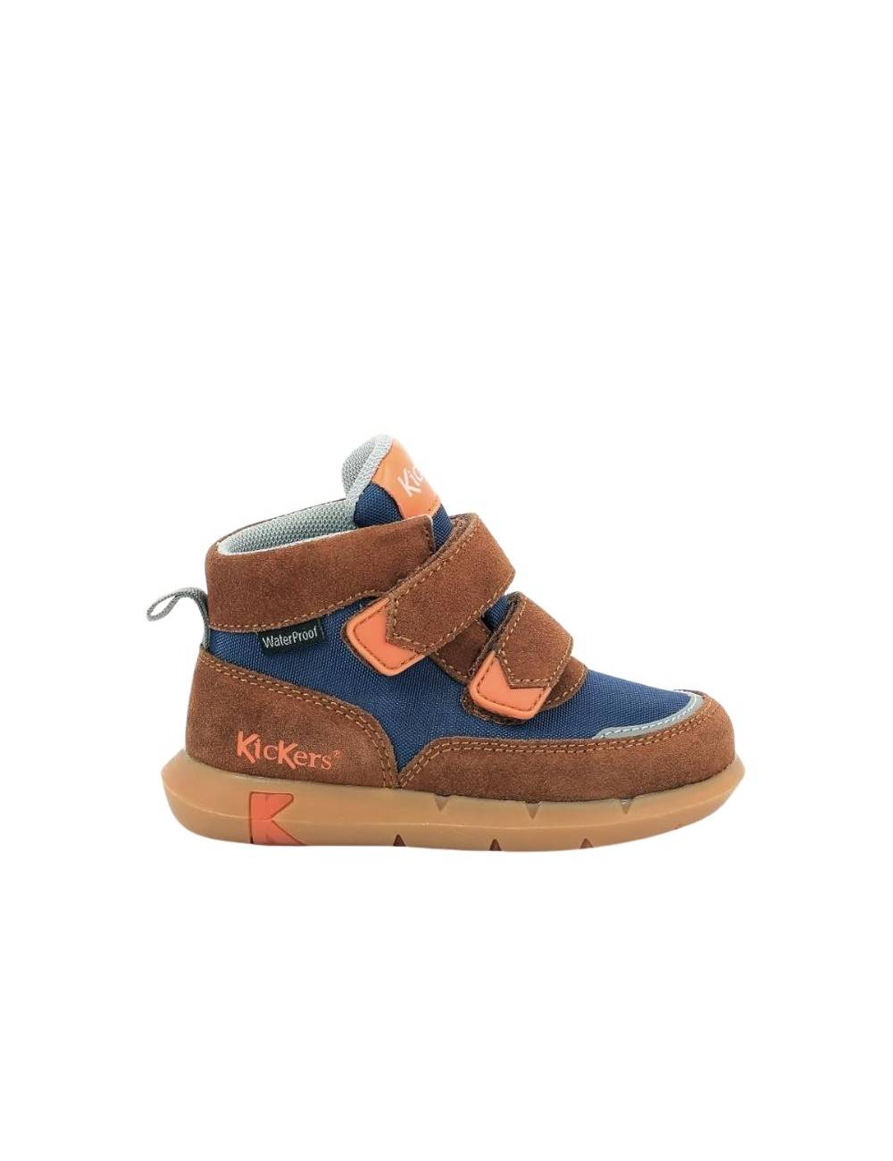 KICKERS BOTÍN VELCROS WATERPROOF 878780-10 NIÑO 878780-10   Kickers