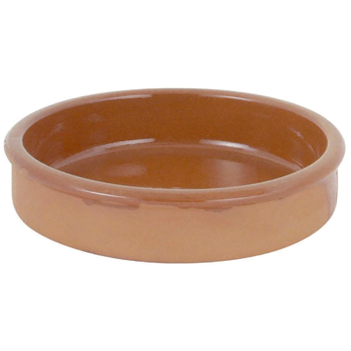 Cazuelas bajas de barro clásico 10 a 15 cm - Cocción tradicional y presentación rústica - Aptas para horno y microondas - Ideal para tapas, raciones individuales y postres - Resistencia al calor y estilo artesanal para tu mesa