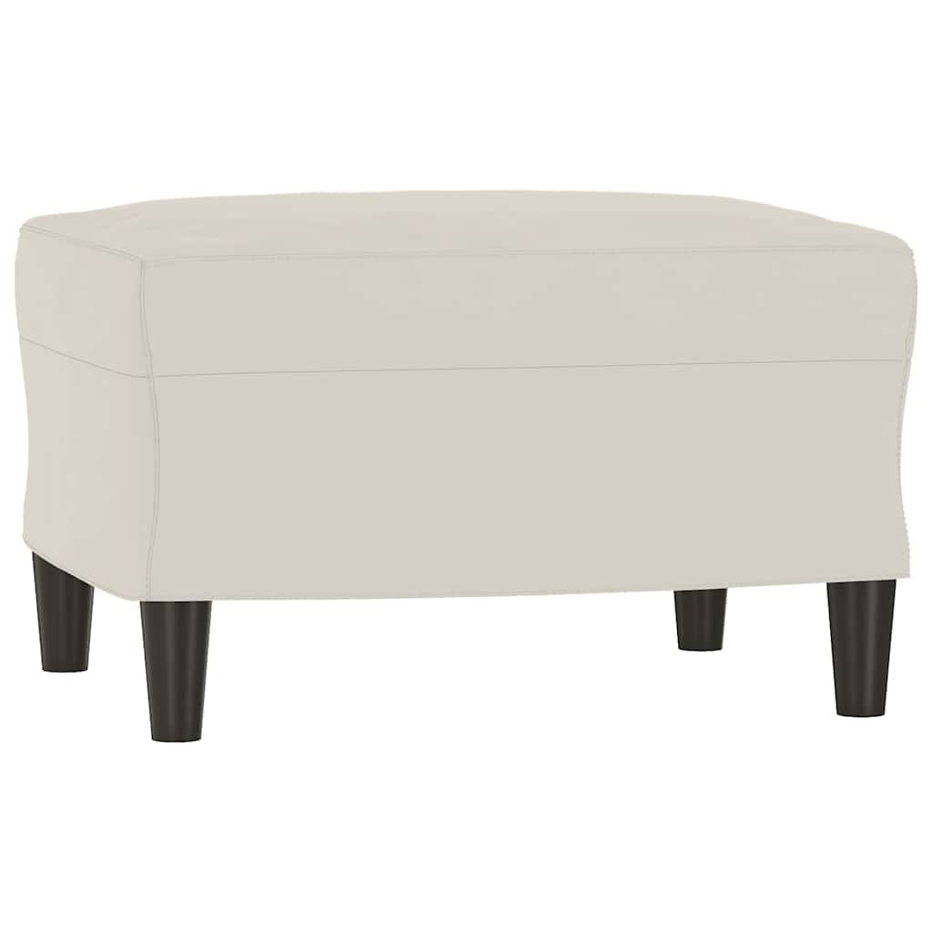 vidaXL Banco de terciopelo 70x35x41 cm Multicolor