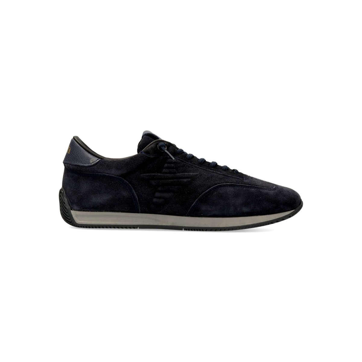 Cetti - Bamba deportiva casual retro hombre CETTI Bamba, fabricada en piel serraje con cierre de cordones elásticos y plantilla acolchada extraíble