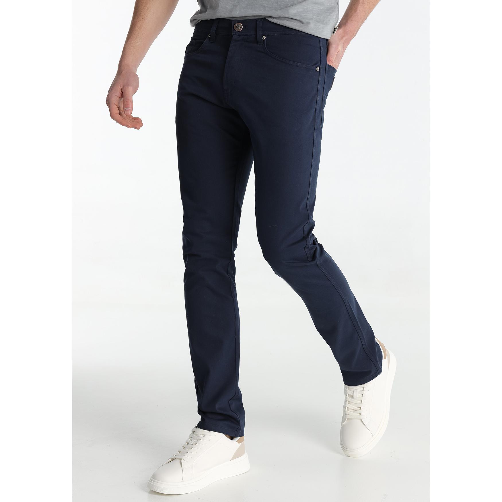 LOIS JEANS - Pantalon color con cinco bolsillos - Regular fit - Tiro medio - Tallaje en Pulgadas- Tallaje en Pulgadas