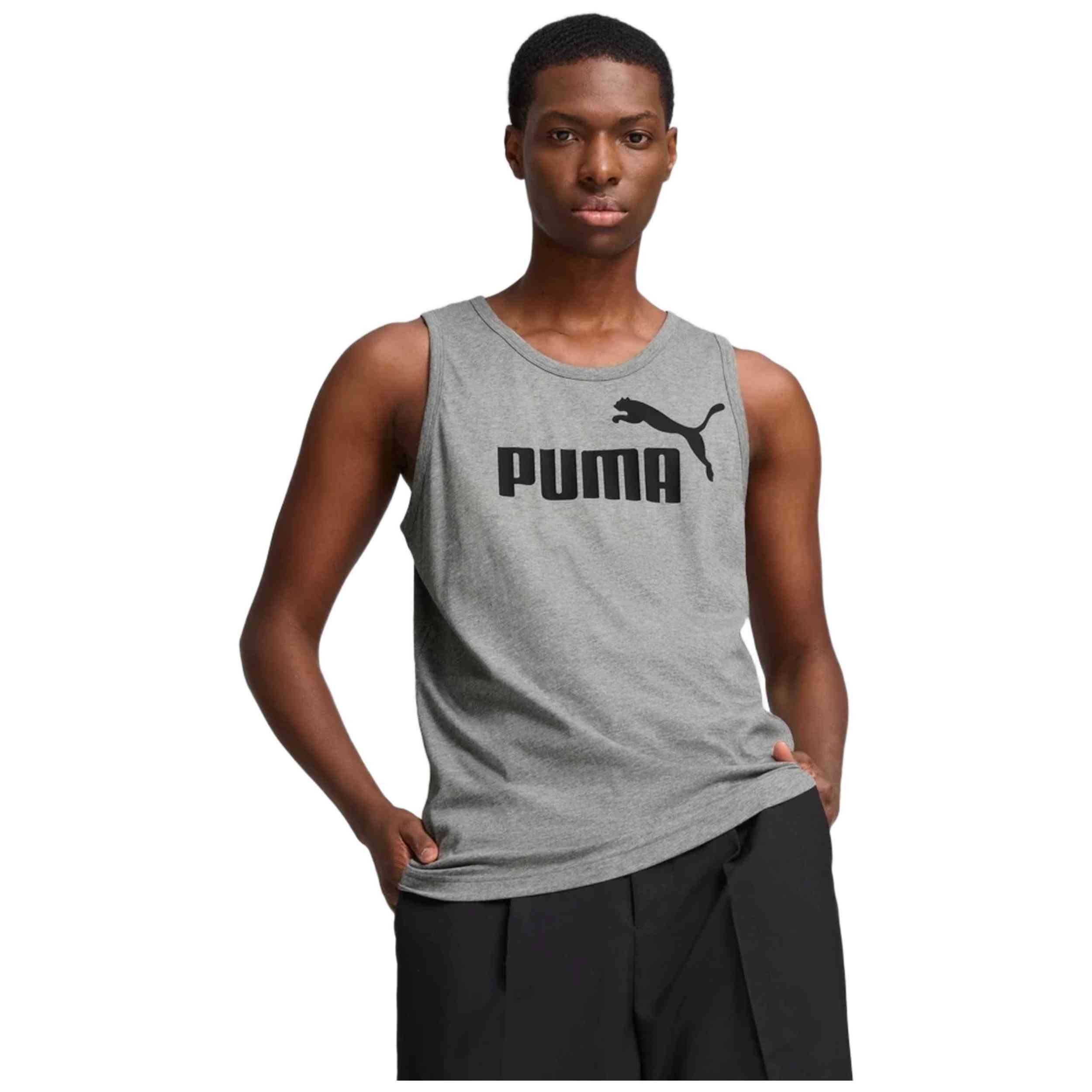 Camisetas De Tirantes Puma modelo 682544-03 para Hombre en color Gris