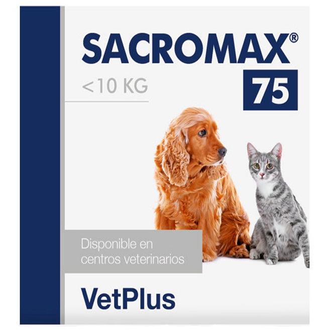 VetPlus Sacromax 75 para Perros y Gatos Suplemento Nutricional